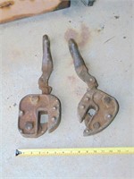 2- Sheet metal hoist clamps/ movers