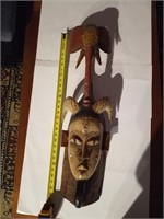 Large Intricate African Mask