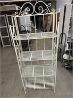 6‘ x 2 1/2‘ collapsible metal baker's rack