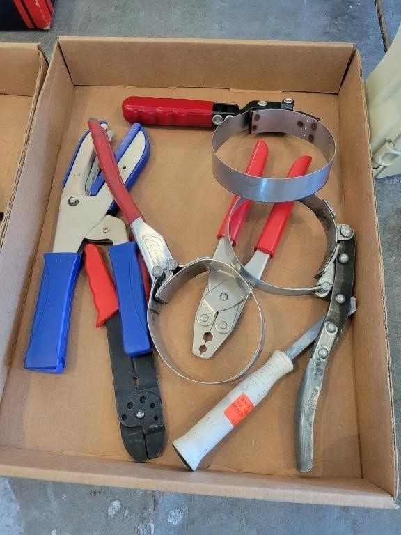 Lot of Filter Wrenches, Cutter