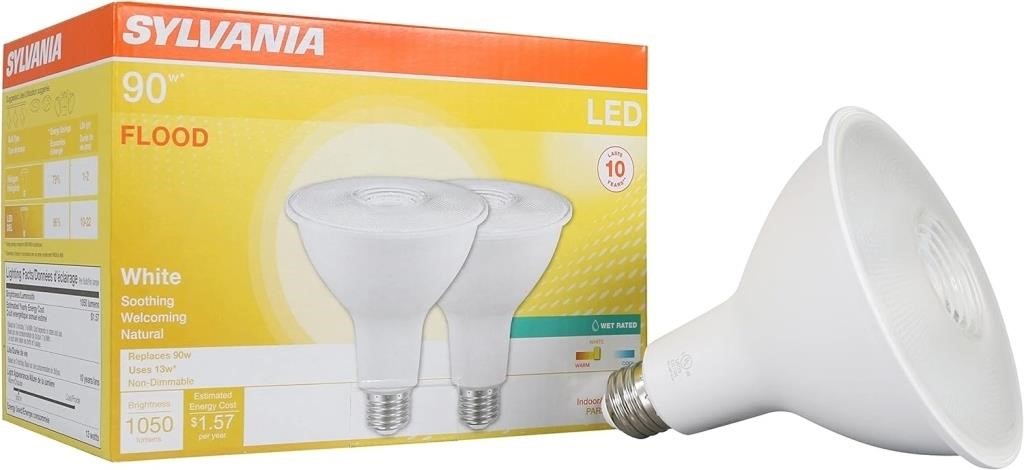 (P) SYLVANIA LED PAR38 Light Bulb, 90W = 13W, 10 Y