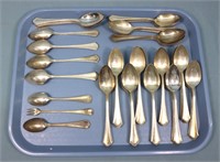 (56) Kalurah Temple Silverplate Spoons