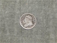 1834 Silver Capped Bust Half Dime