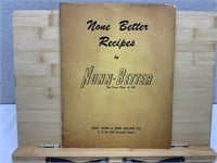 Vintage Evansville Nunn-Better Recipe Book
