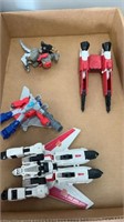 Lot of Transformers Jetfire, Starscream Etc
