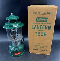 Coleman model 220E gasoline lamp, needs new mantle