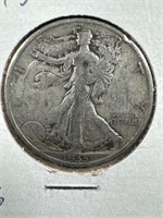 1935 Silver Walking Liberty Half-Dollar