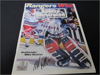 MIKE RICHTER SIGNED SPORTS ILLUSTRATED COA