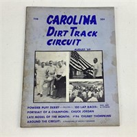 1969 the Carolina dirt track circuit magazine