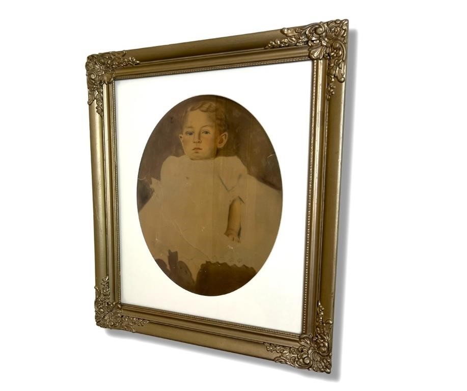 VINTAGE FRAMED PHOTOGRAPH