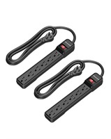 P328  DEWENWILS Power Strip 6-Outlet, 6Ft Cord
