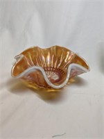 Dugan Opalescent Carnival Glass Bowl 6" dia