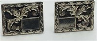 Mexico Sterling Silver Cuff Links