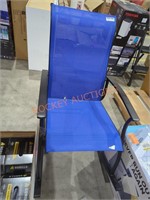 Blue Patio Rocking Chair