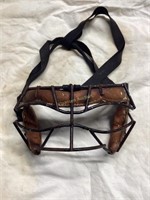 Antique sports face mask