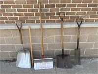 Variety of Shovels