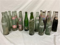 22 Lot of soda bottles