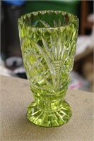 Beautiful Cut Glass Vase