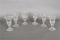 Vintage Soda Fountain Footed Sundae Cups