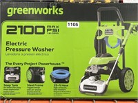 GREENWORKS ELECTRIC PRESSURE WASHER RET. $200