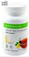 2X HERBALIFE HERBAL TEA CONCENTRATE LEMON...