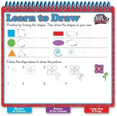 The Board Dudes Dry-Erase Learning Book, Drawing