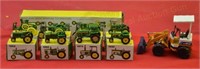 (8) John Deere Mini Tractors, Komatsu WA30 Tractor