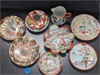 Orange Decorative Japanese Glassware  (Living