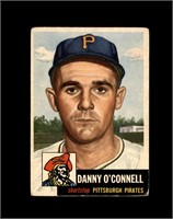 1953 Topps #107 Danny O'Connell P/F to GD+