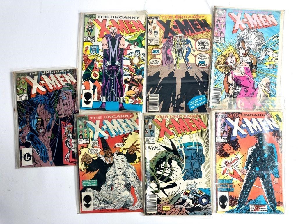 Marvel The Uncanny X-Men Comic Books