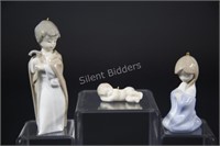Lladro Set of Three Figurines
