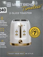 WESTBEND TIMELESS TOASTER RETAIL $40