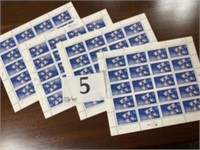 AIR FORCE STAMPS 4 MINT SHEETS