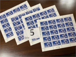 AIR FORCE STAMPS 4 MINT SHEETS
