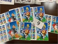 LOONEY TOONS STAMPS 7 FULL MINT SHEETS