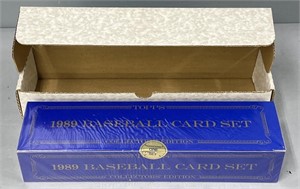 1989 Topps Tiffany Baseball Card Set Sealed