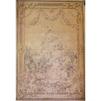 Vintage French Victorian Style Tapestry
