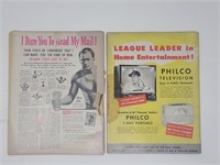 Rare - 1953 Wrestling Magazine