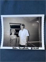 Autographed Glen Campbell photo