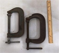 Two C-Clamps