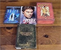 DVD's - Indiana Jones, Lord of the Rings & More