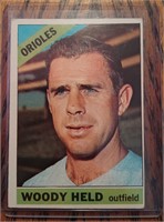 1966 Topps - Woody Held #136