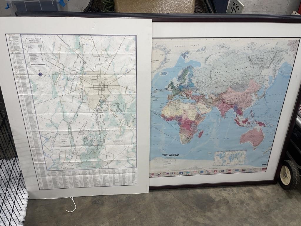 Hanging Maps