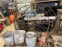 steel wheel large