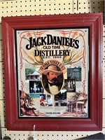 G-Framed Metal Jack Daniels Sign