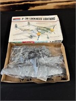 P0 38 Lockheed Lightning Model Kit