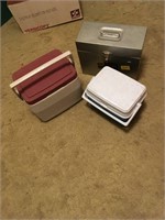 Coolers & file box