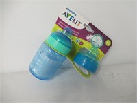 "As Is" Philips Avent My Easy Sippy Cup 9oz, Blue