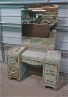 Distressed Painted Vanity