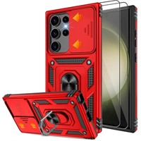 R1938  Jshru Galaxy S24 Ultra Case, Red